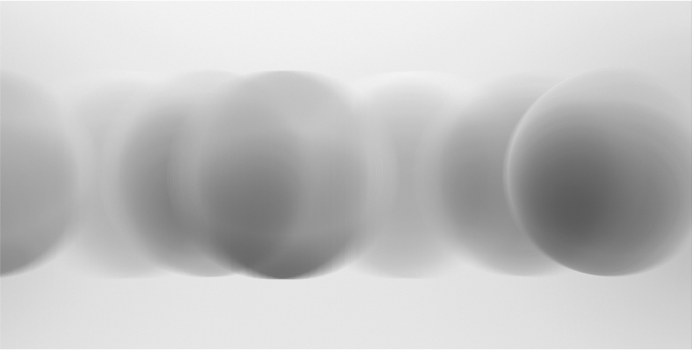VIEW/03 Technique: lenticular graphic; Dimension: 100 x 200 cm; Date: 2009