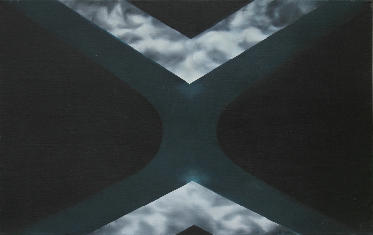 TENSION /oil on canvas; Dimension: 50 x 80 cm; Date: 2012-2013