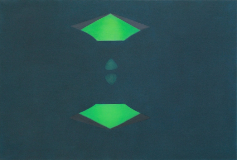 TENSION /oil on canvas; Dimension: 73 x 92 cm; Date: 2012-2013