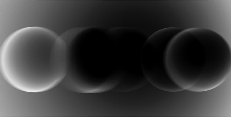 VIEW/02 Technique: lenticular graphic; Dimension: 100 x 200 cm; Date: 2009