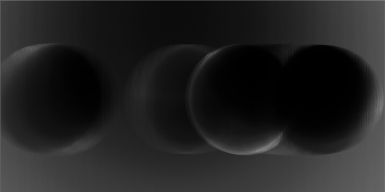 VIEW/01 Technique: lenticular graphic; Dimension: 100 x 200 cm; Date: 2009